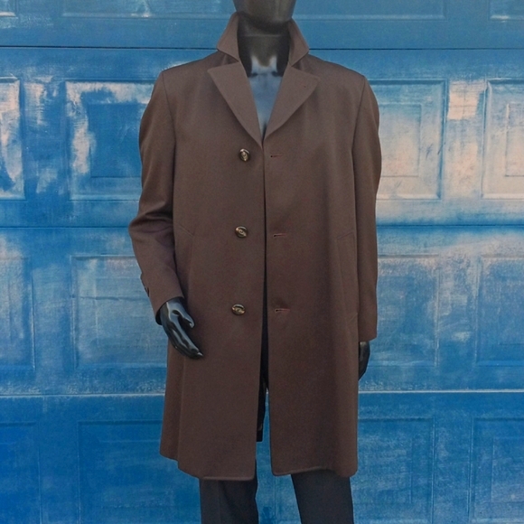 Vintage 1960s Gleneagles Classic (Pure Wool Lined) (3) Button Luxury Trench Coat